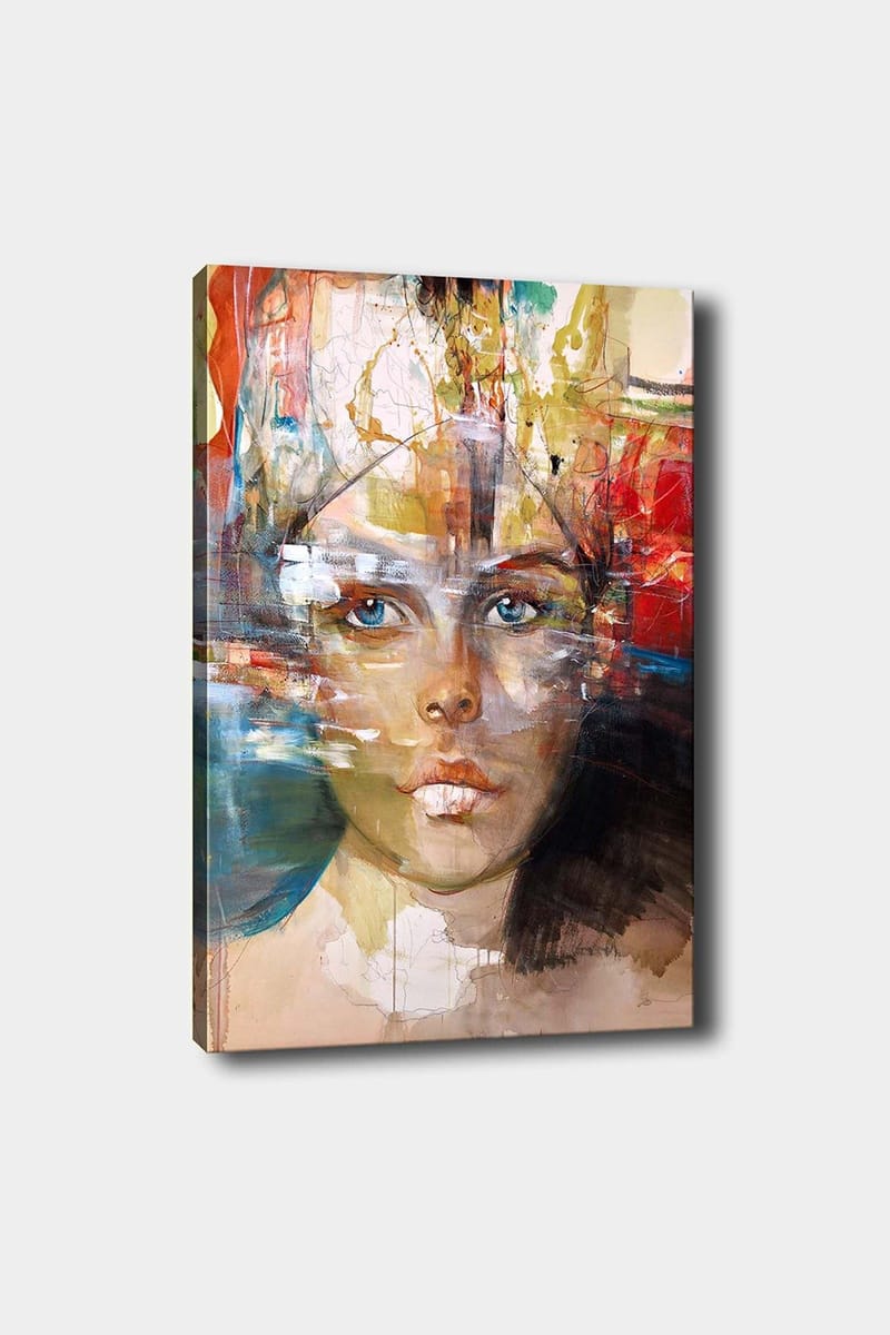 Dekorativ Canvasbillede 50x70 cm, Flerfarvet