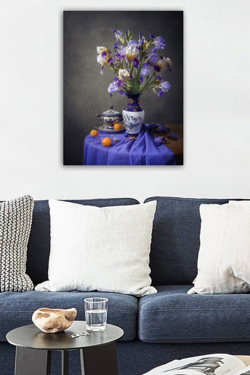 Dekorativ Canvasbillede 50x70 cm - Flerfarvet - Boligtilbehør - Billeder & kunst - Billeder på lærred