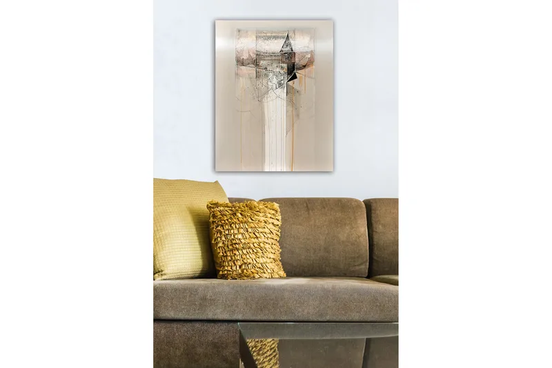 Dekorativ Canvasbillede 50x70 cm - Flerfarvet - Boligtilbehør - Billeder & kunst - Billeder på lærred