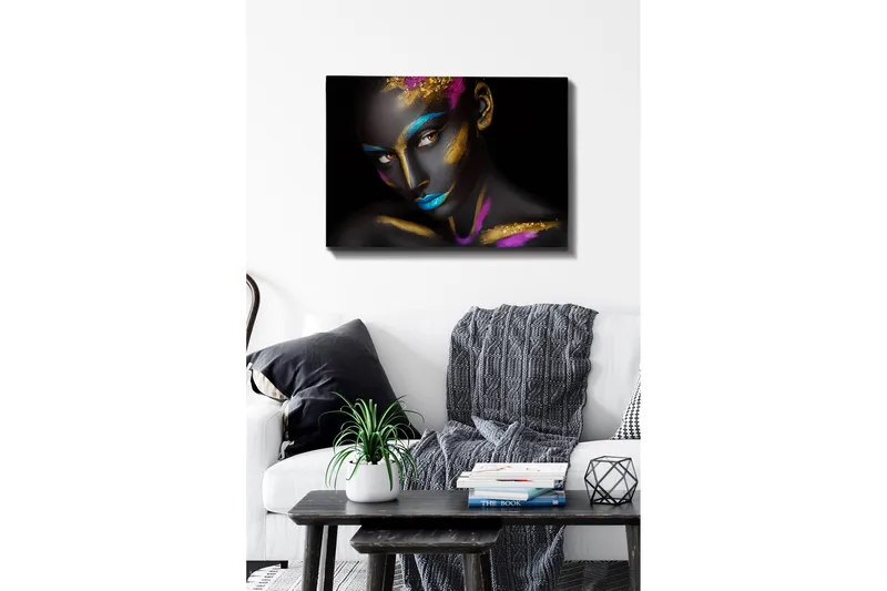 Dekorativ Canvasbillede 50x70 cm, Flerfarvet