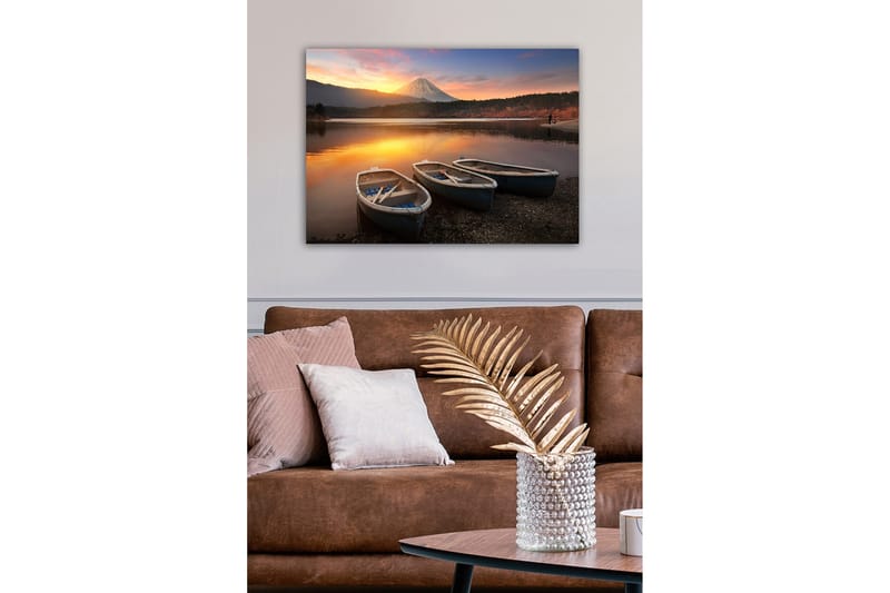 Dekorativ Canvasbillede 50x70 cm - Flerfarvet - Boligtilbehør - Billeder & kunst - Billeder på lærred