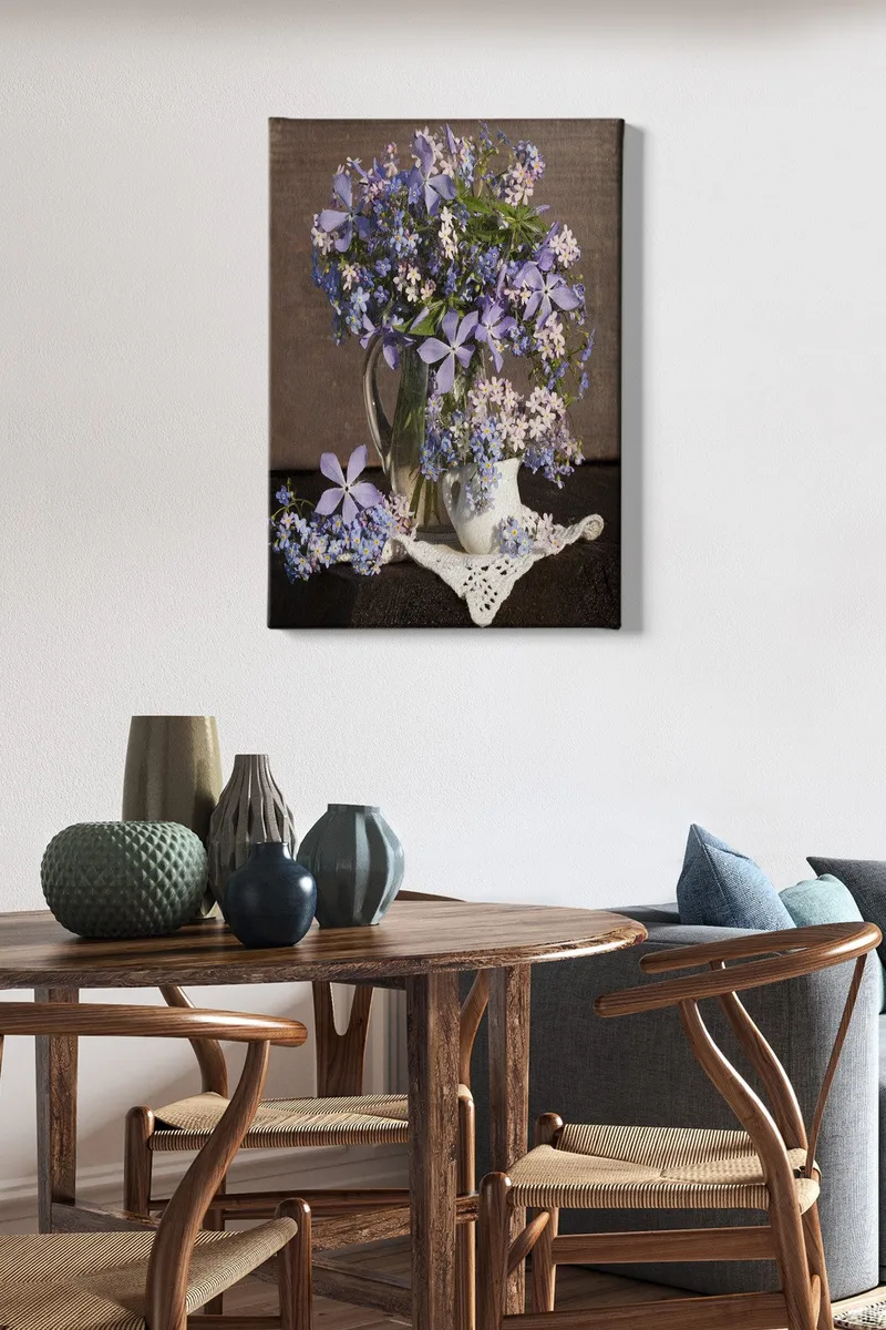 Dekorativ Canvasbillede 50x70 cm - Flerfarvet - Boligtilbehør - Billeder & kunst - Billeder på lærred