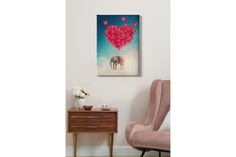 Dekorativ Canvasbillede 50x70 cm, Flerfarvet