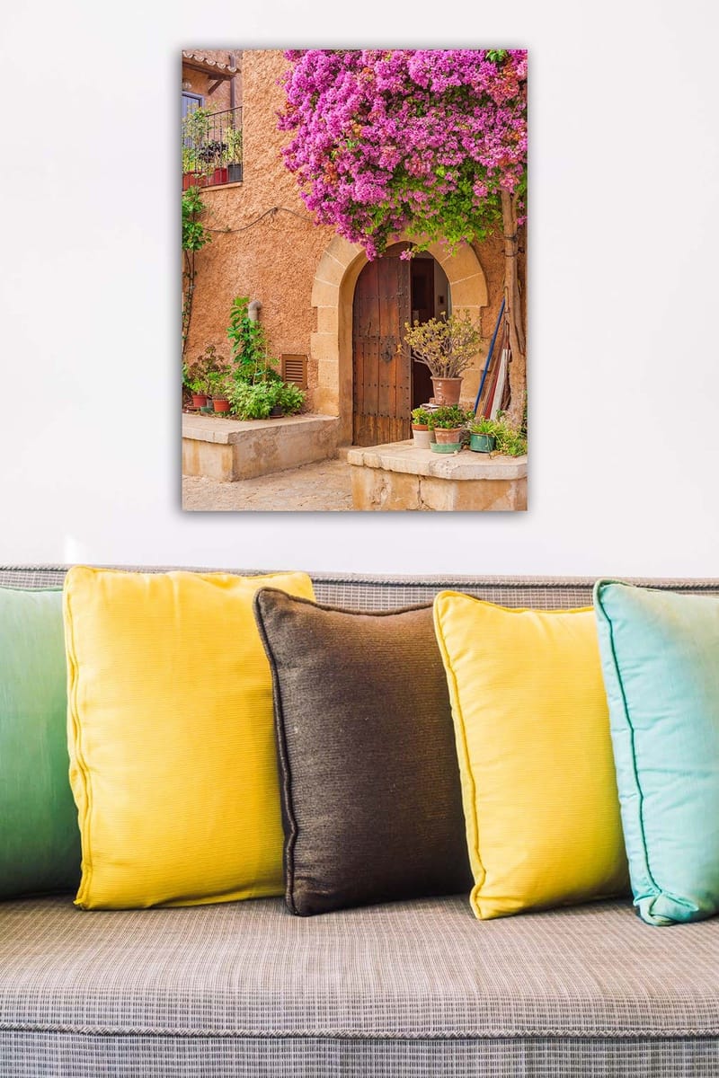 Dekorativ Canvasbillede 50x70 cm - Flerfarvet - Boligtilbehør - Billeder & kunst - Billeder på lærred