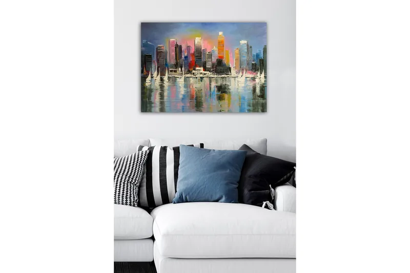 Dekorativ Canvasbillede 50x70 cm, Flerfarvet