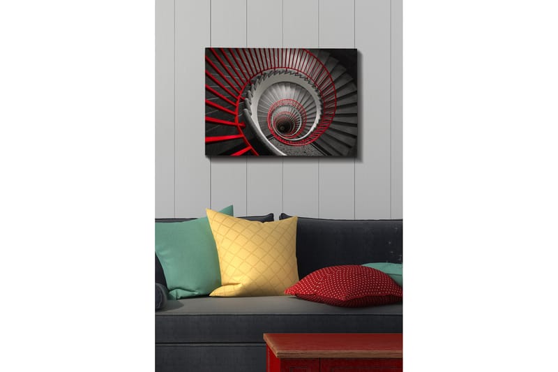 Dekorativ Canvasbillede 50x70 cm - Flerfarvet - Boligtilbehør - Billeder & kunst - Billeder på lærred