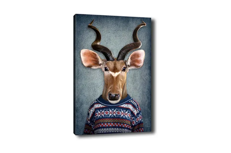 Dekorativ Canvasbillede 50x70 cm, Flerfarvet