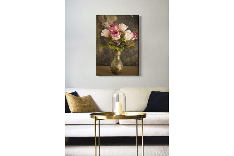 Dekorativ Canvasbillede 50x70 cm - Flerfarvet - Boligtilbehør - Billeder & kunst - Billeder på lærred