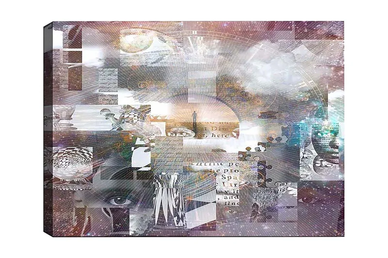 Dekorativ Canvasbillede 50x70 cm, Flerfarvet