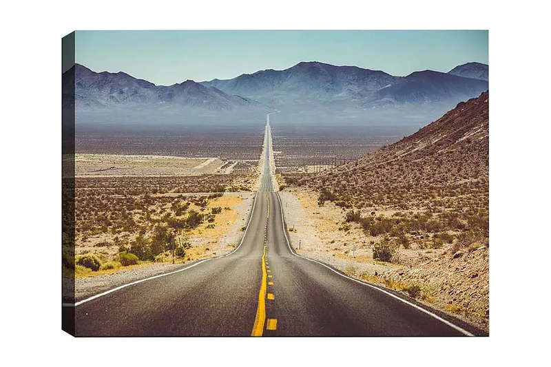 Dekorativ Canvasbillede 50x70 cm, Flerfarvet