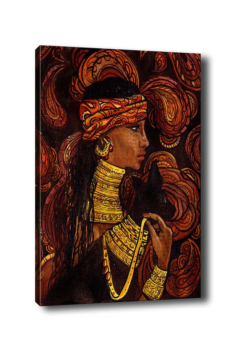 Dekorativ Canvasbillede 50x70 cm, Flerfarvet