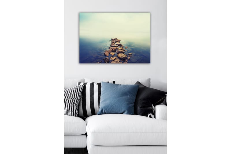 Dekorativ Canvasbillede 50x70 cm - Flerfarvet - Boligtilbehør - Billeder & kunst - Billeder på lærred