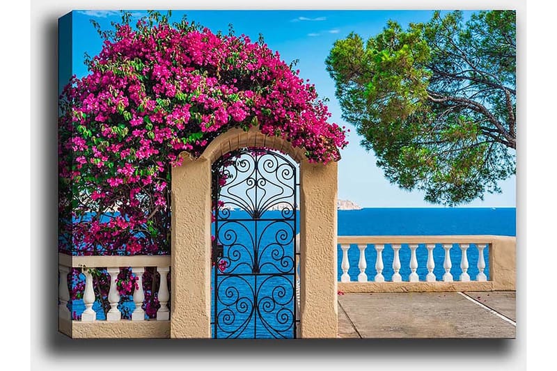 Dekorativ Canvasbillede 50x70 cm - Flerfarvet - Boligtilbehør - Billeder & kunst - Billeder på lærred