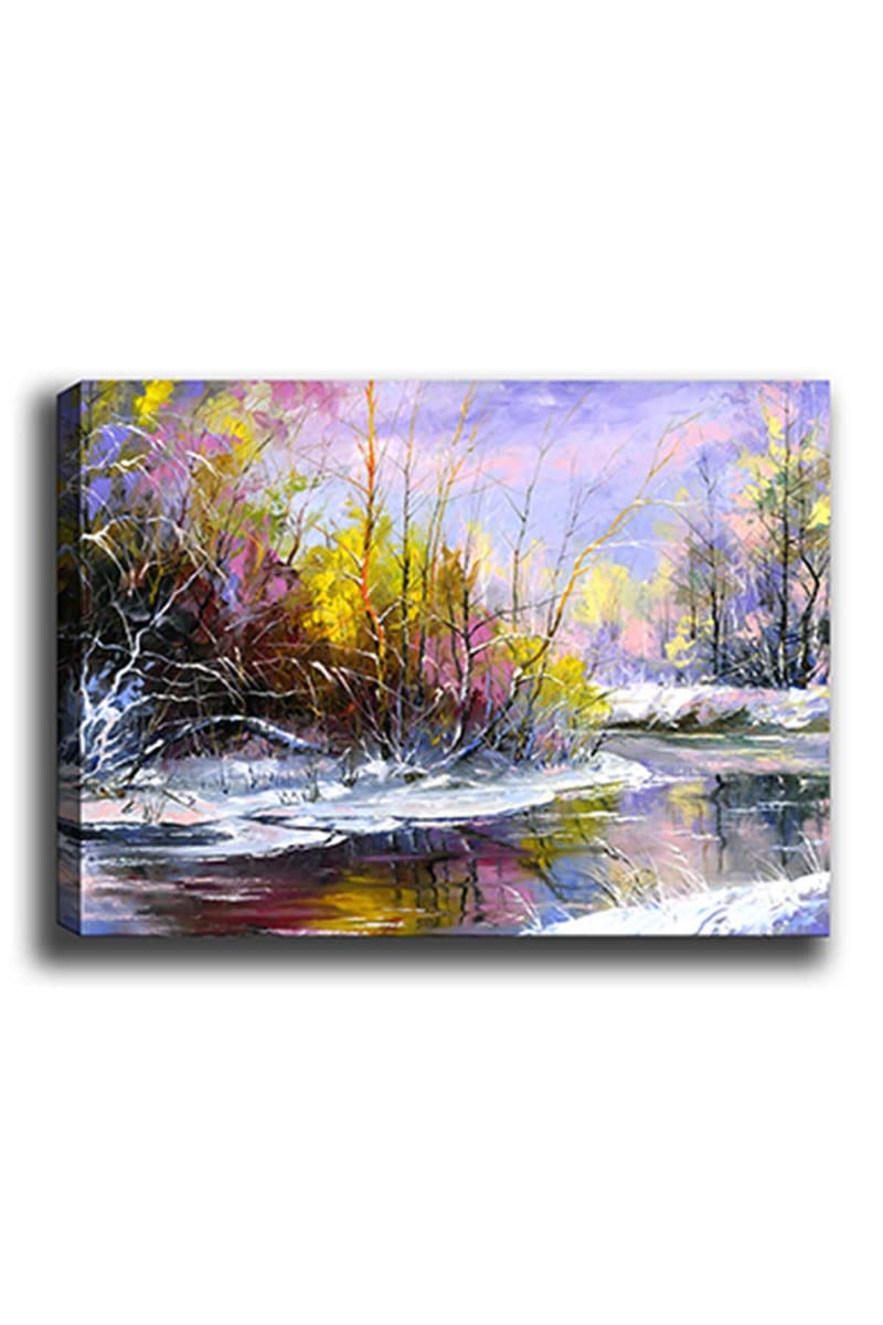 Dekorativ Canvasbillede 50x70 cm, Flerfarvet