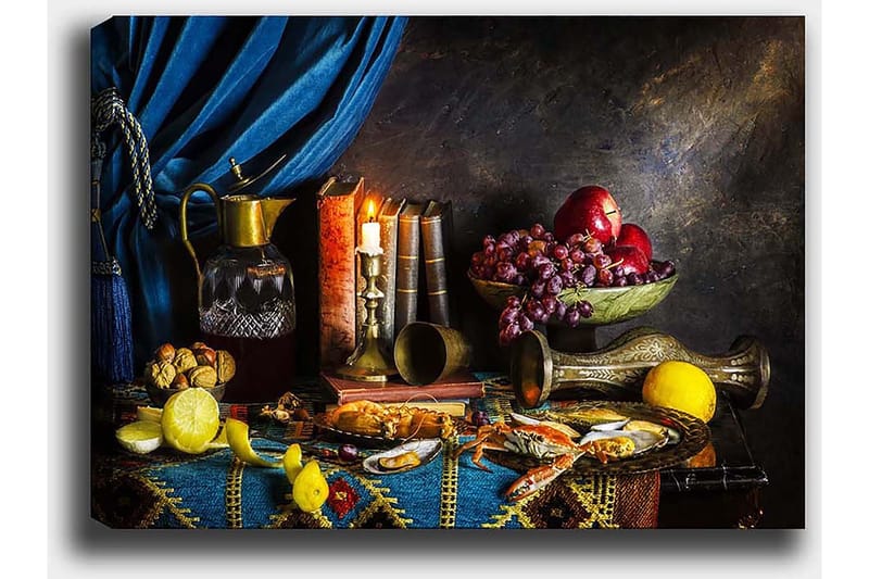 Dekorativ Canvasbillede 50x70 cm - Flerfarvet - Boligtilbehør - Billeder & kunst - Billeder på lærred