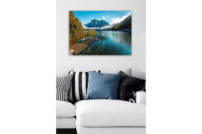 Dekorativ Canvasbillede 50x70 cm - Flerfarvet - Boligtilbehør - Billeder & kunst - Billeder på lærred