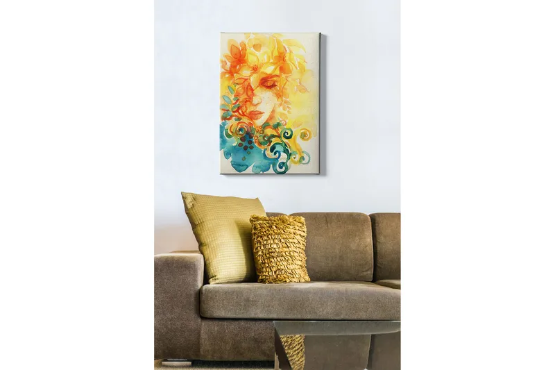 Dekorativ Canvasbillede 50x70 cm, Flerfarvet