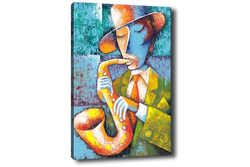 Dekorativ Canvasbillede 50x70 cm - Flerfarvet - Boligtilbehør - Billeder & kunst - Billeder på lærred