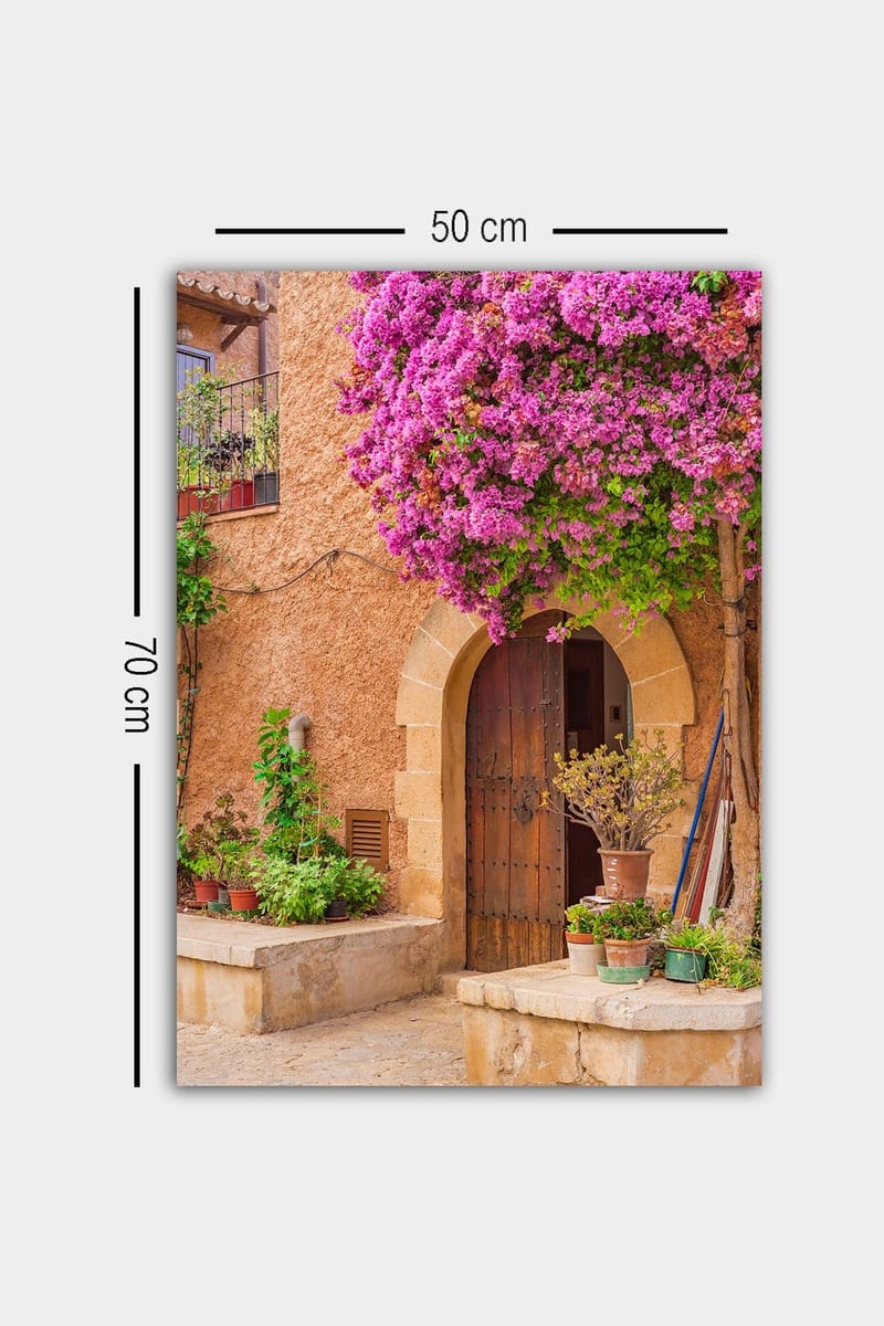 Dekorativ Canvasbillede 50x70 cm - Flerfarvet - Boligtilbehør - Billeder & kunst - Billeder på lærred