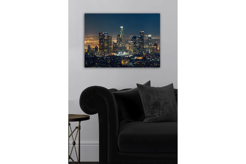 Dekorativ Canvasbillede 50x70 cm - Flerfarvet - Boligtilbehør - Billeder & kunst - Billeder på lærred