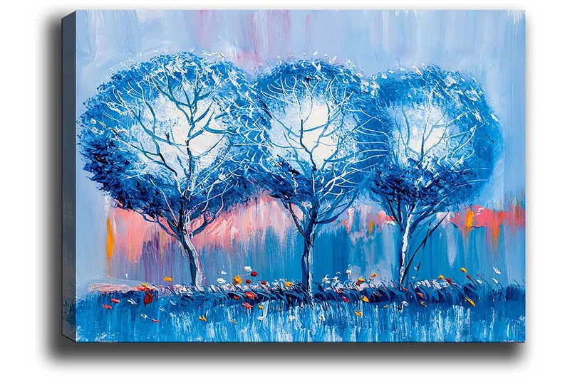 Dekorativ Canvasbillede 50x70 cm - Flerfarvet - Boligtilbehør - Billeder & kunst - Billeder på lærred