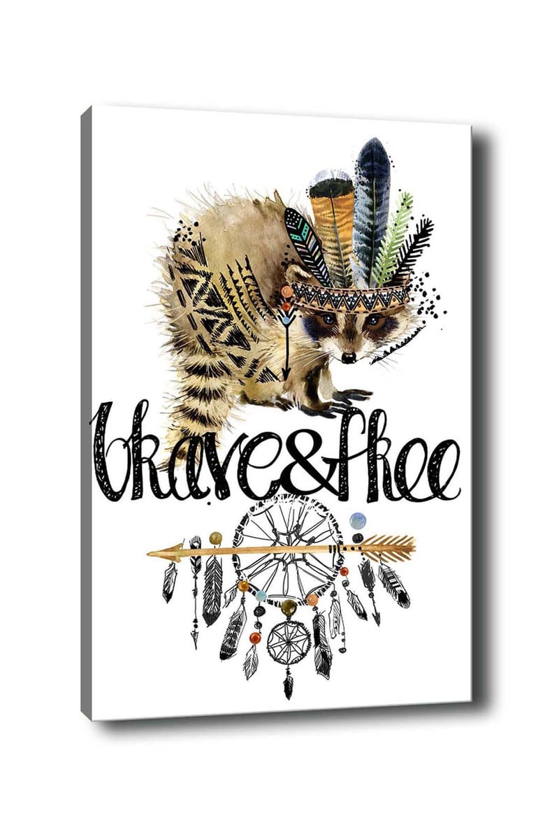 Dekorativ Canvasbillede 50x70 cm, Flerfarvet