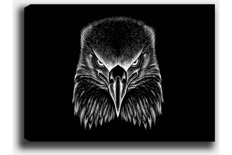 Dekorativ Canvasbillede 50x70 cm - Flerfarvet - Boligtilbehør - Billeder & kunst - Billeder på lærred