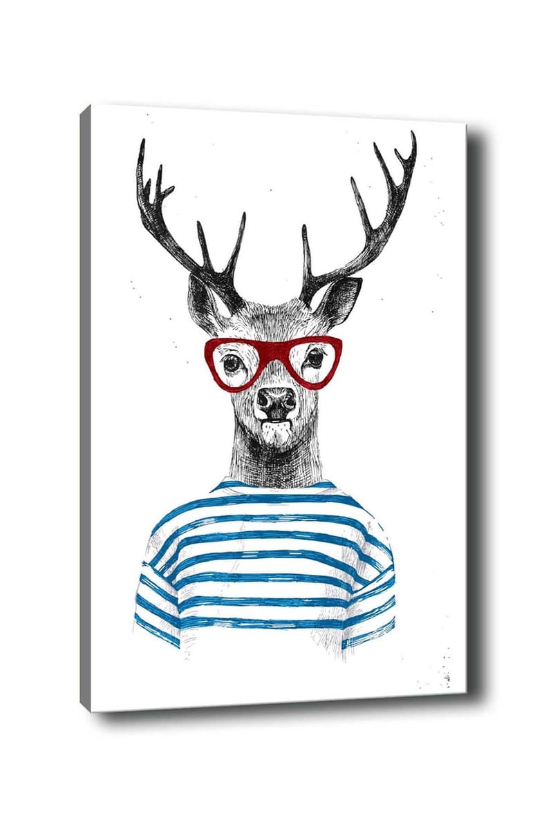 Dekorativ Canvasbillede 50x70 cm, Flerfarvet