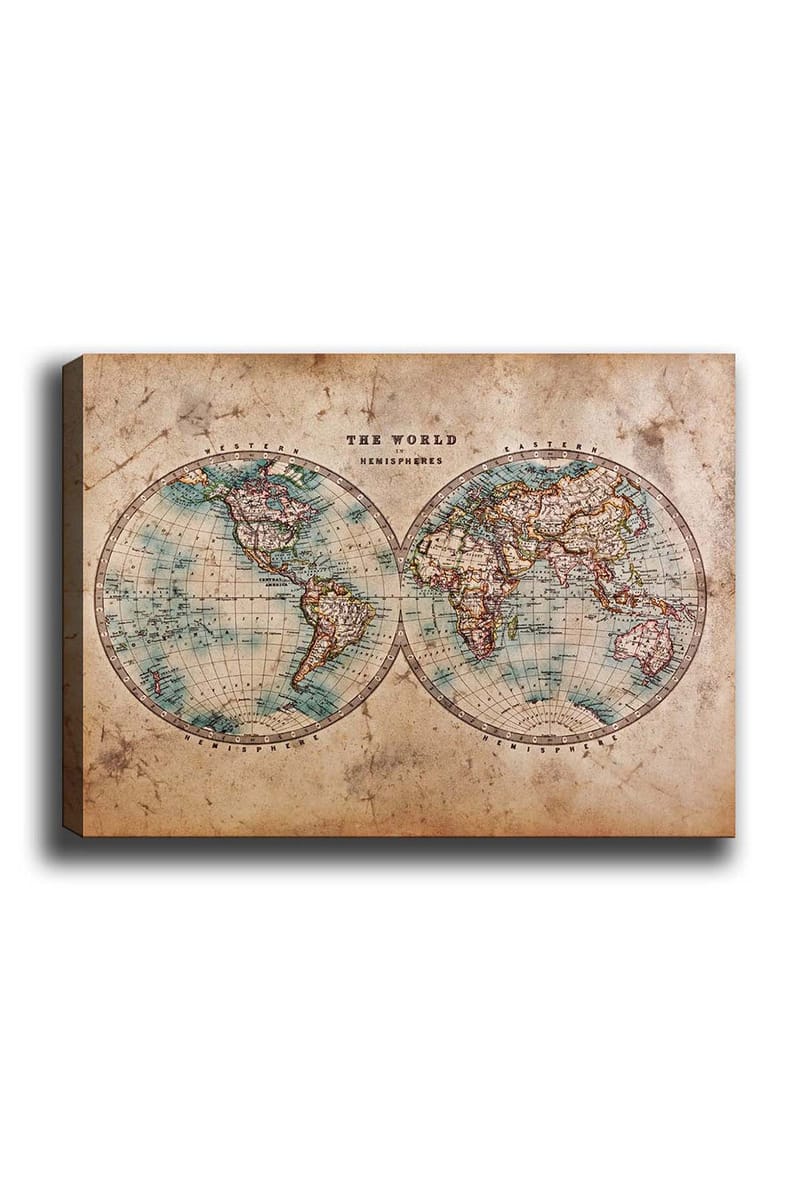 Dekorativ Canvasbillede 50x70 cm, Flerfarvet