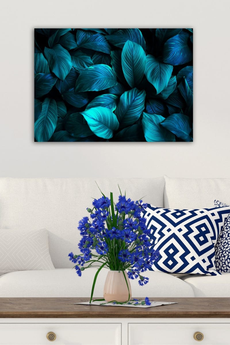 Dekorativ Canvasbillede 50x70 cm - Flerfarvet - Boligtilbehør - Billeder & kunst - Billeder på lærred