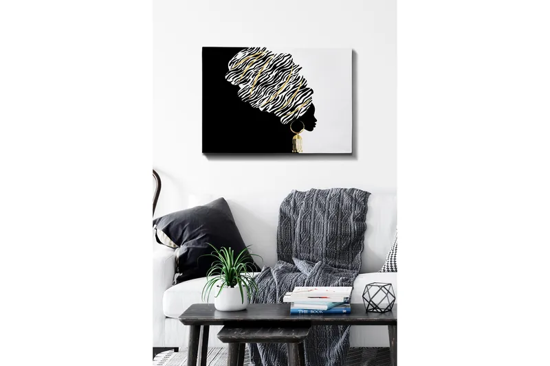 Dekorativ Canvasbillede 50x70 cm, Flerfarvet