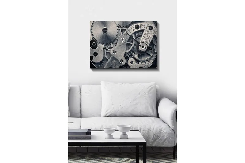 Dekorativ Canvasbillede 50x70 cm - Flerfarvet - Boligtilbehør - Billeder & kunst - Billeder på lærred