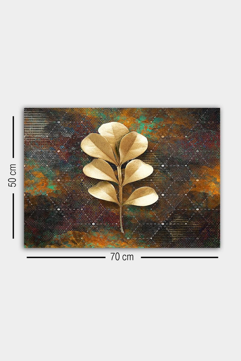 Dekorativ Canvasbillede 50x70 cm - Flerfarvet - Boligtilbehør - Billeder & kunst - Billeder på lærred