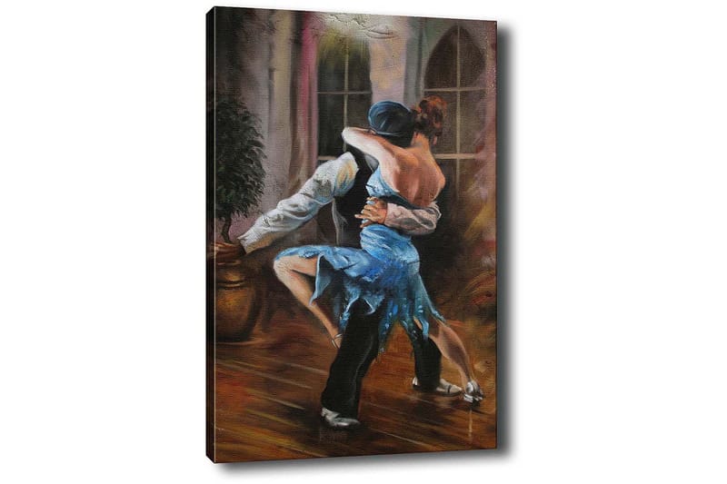 Dekorativ Canvasbillede 50x70 cm - Flerfarvet - Boligtilbehør - Billeder & kunst - Billeder på lærred