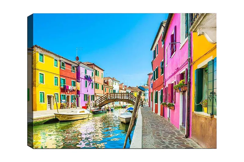 Dekorativ Canvasbillede 50x70 cm, Flerfarvet