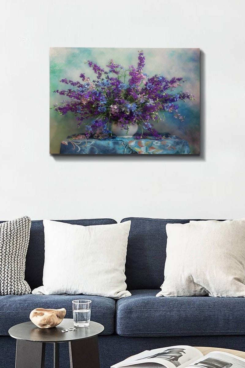 Dekorativ Canvasbillede 50x70 cm - Flerfarvet - Boligtilbehør - Billeder & kunst - Billeder på lærred