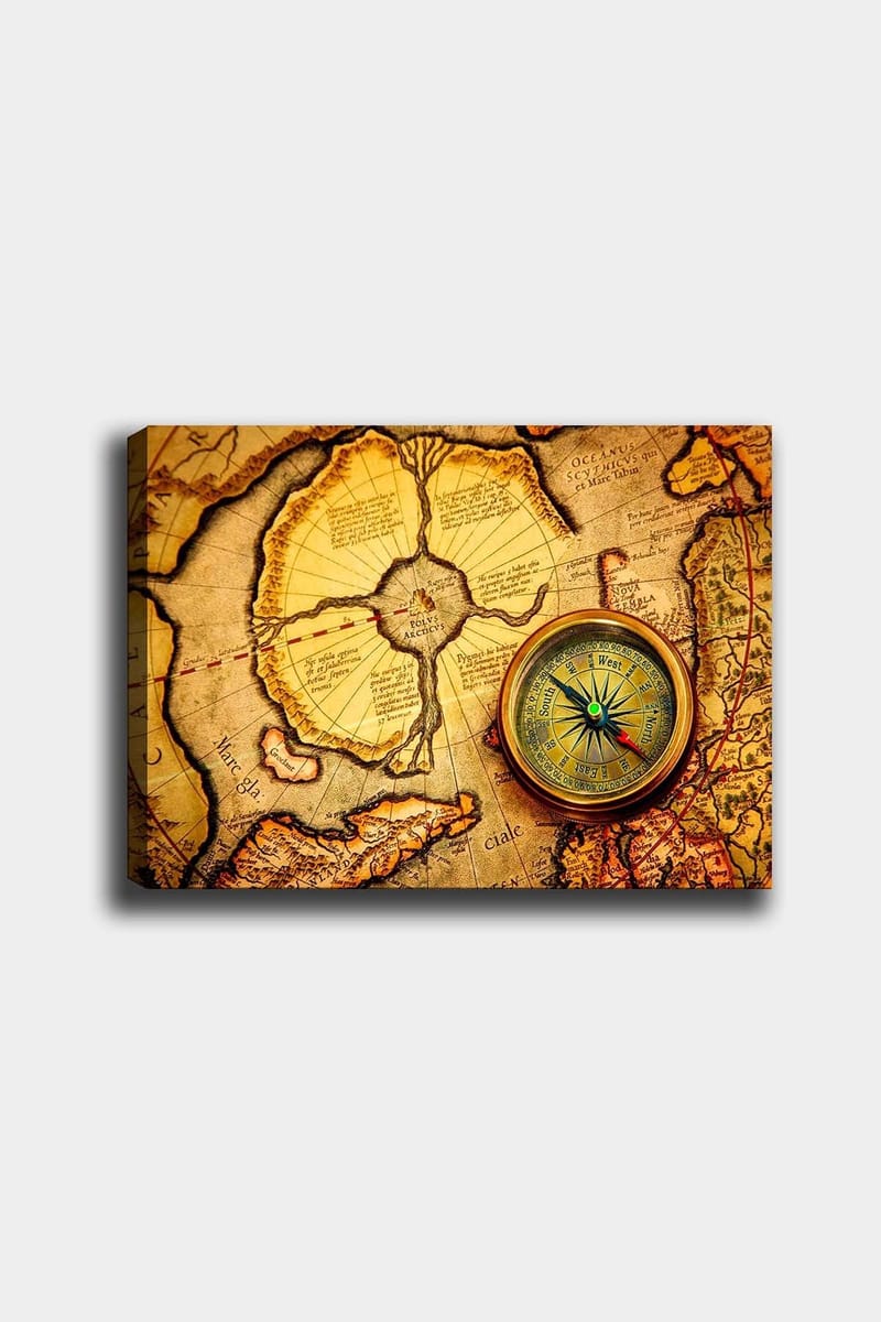 Dekorativ Canvasbillede 50x70 cm, Flerfarvet