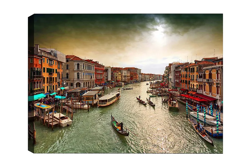 Dekorativ Canvasbillede 50x70 cm, Flerfarvet