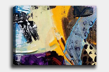 Dekorativ Canvasbillede 50x70 cm - Flerfarvet - Boligtilbehør - Billeder & kunst - Billeder på lærred