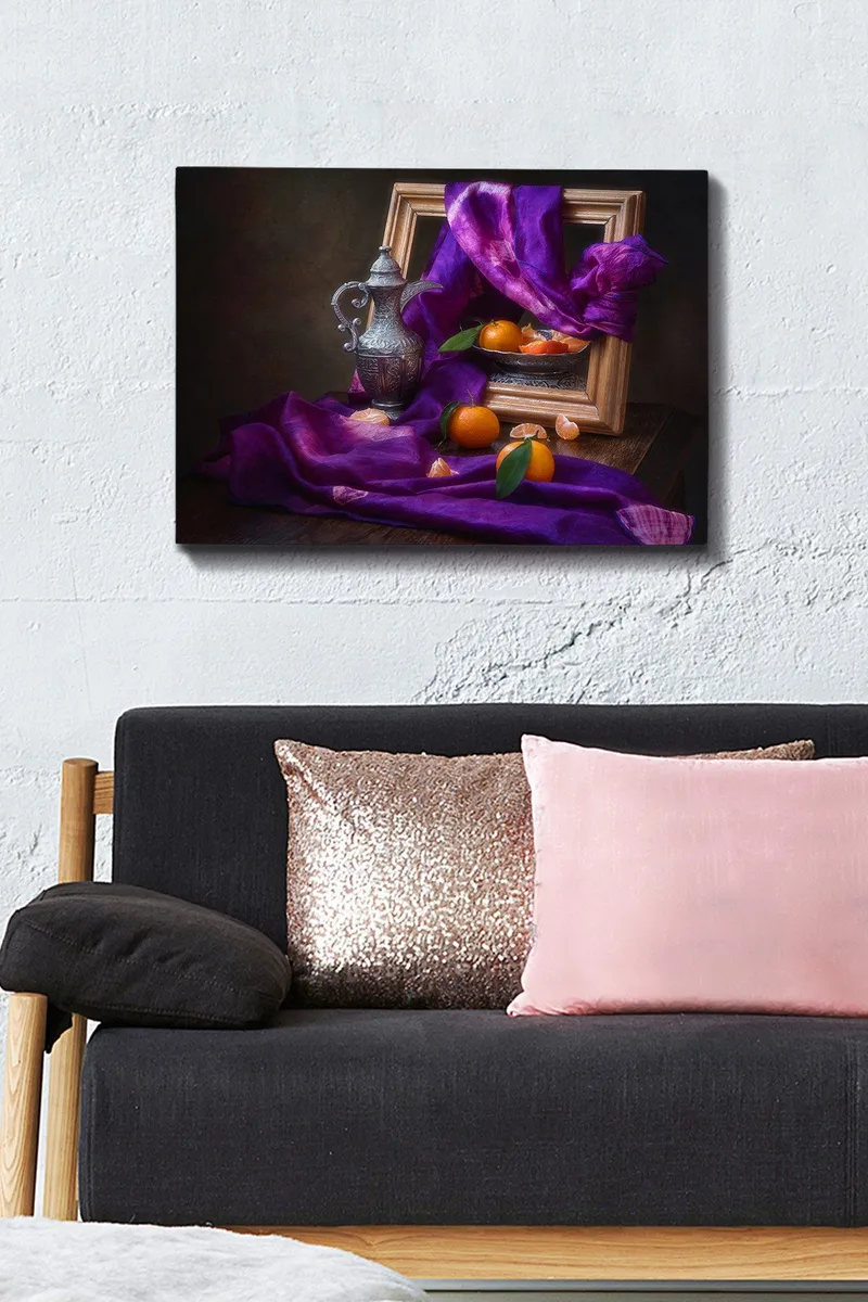 Dekorativ Canvasbillede 50x70 cm - Flerfarvet - Boligtilbehør - Billeder & kunst - Billeder på lærred