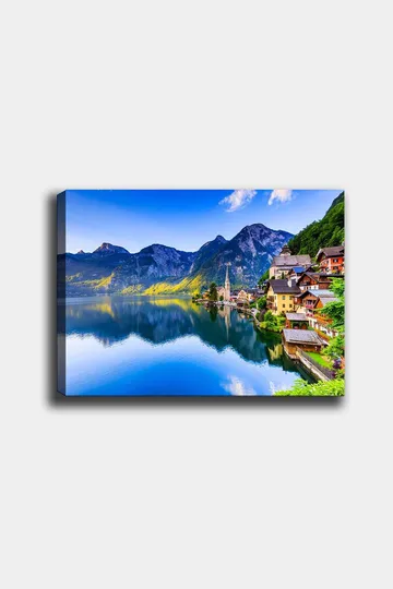 Dekorativ Canvasbillede 50x70 cm - Flerfarvet - Boligtilbehør - Billeder & kunst - Billeder på lærred
