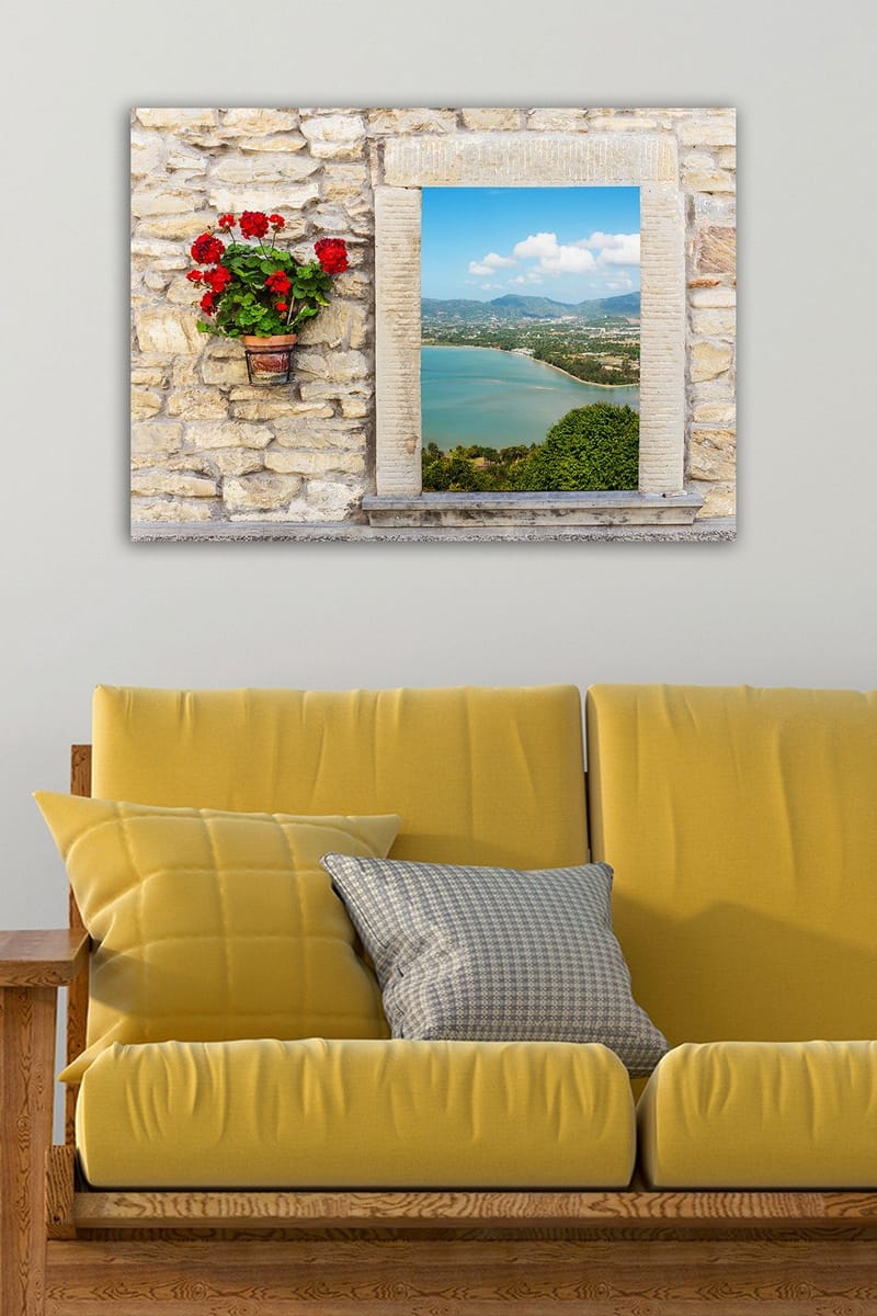 Dekorativ Canvasbillede 50x70 cm - Flerfarvet - Boligtilbehør - Billeder & kunst - Billeder på lærred