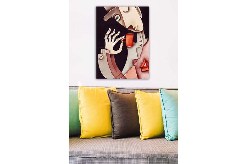 Dekorativ Canvasbillede 50x70 cm, Flerfarvet