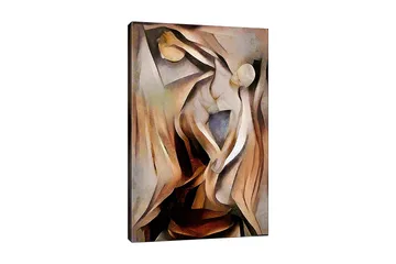 Dekorativ Canvasbillede 50x70 cm - Flerfarvet - Boligtilbehør - Billeder & kunst - Billeder på lærred