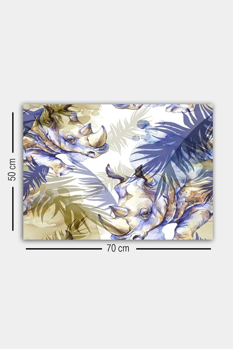 Dekorativ Canvasbillede 50x70 cm - Flerfarvet - Boligtilbehør - Billeder & kunst - Billeder på lærred