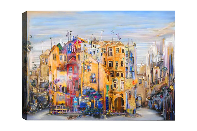 Dekorativ Canvasbillede 50x70 cm, Flerfarvet