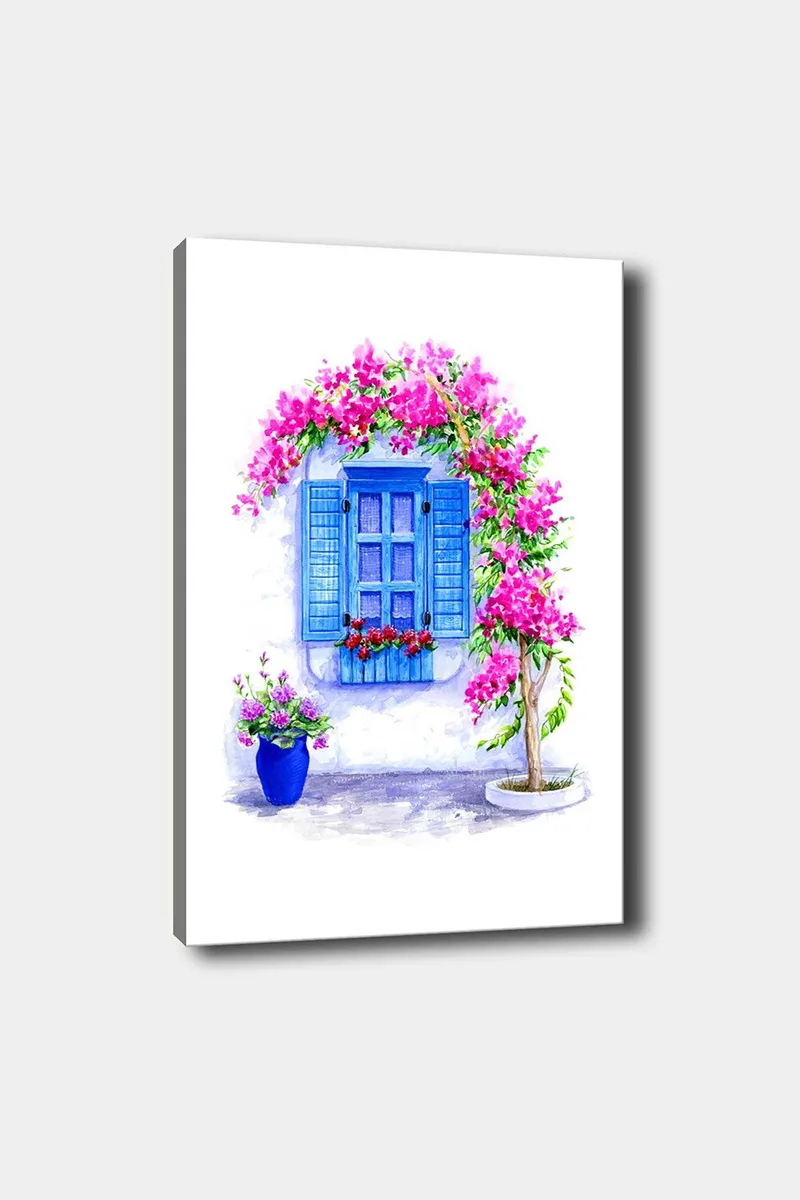 Dekorativ Canvasbillede 50x70 cm - Flerfarvet - Boligtilbehør - Billeder & kunst - Billeder på lærred