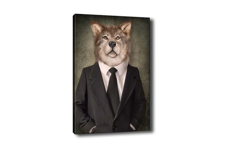 Dekorativ Canvasbillede 50x70 cm, Flerfarvet