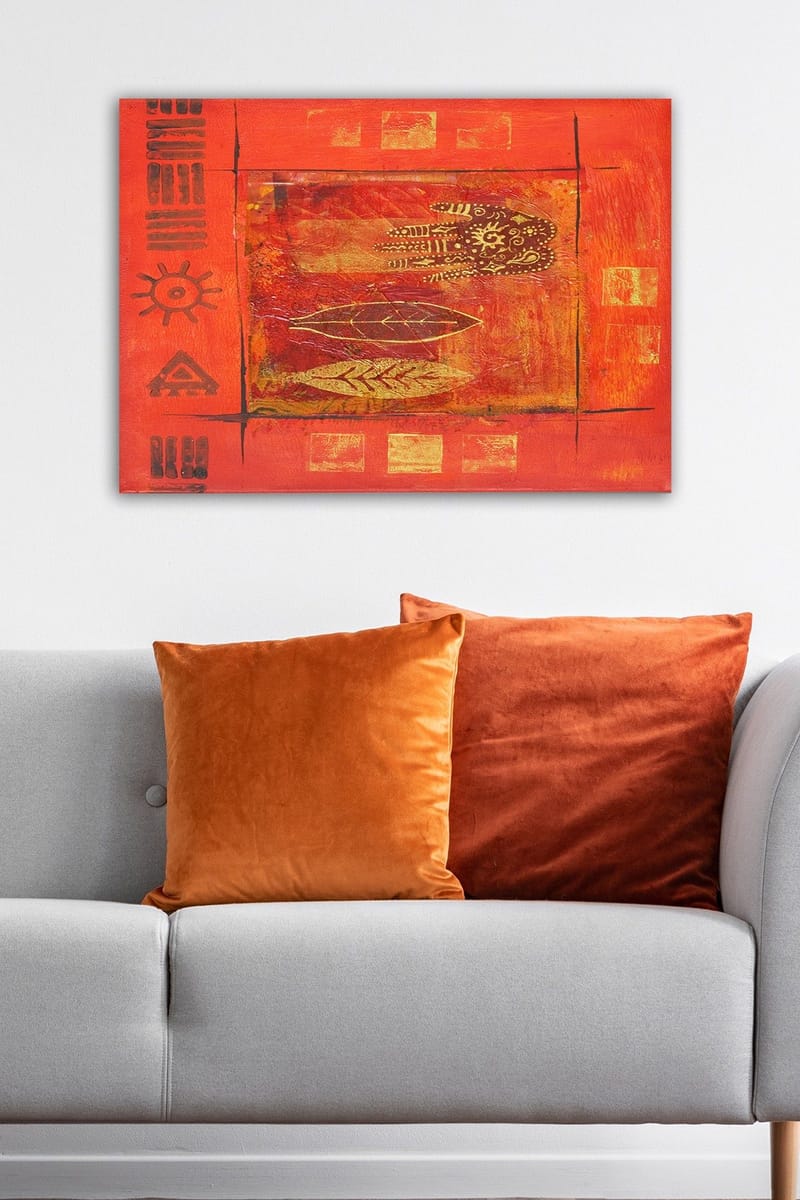 Dekorativ Canvasbillede 50x70 cm, Flerfarvet