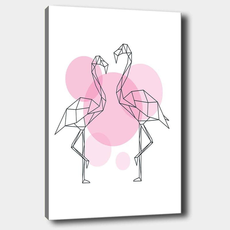 Dekorativ Canvasbillede 70x100 cm - Flerfarvet - Boligtilbehør - Billeder & kunst - Billeder på lærred